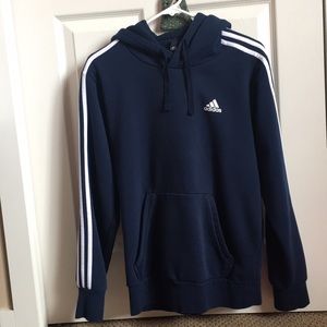 Navy blue Adidas hoodie